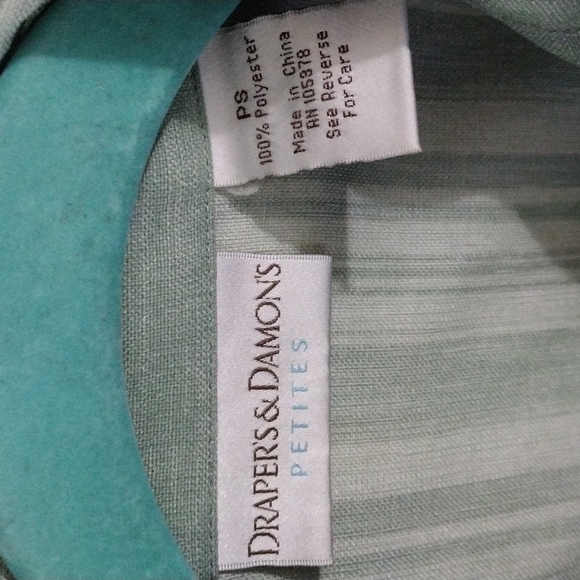 Custom 3pc, Draper's & Damon's Blouse paired With Blair Stretch Top & Pants PS/8 - Picture 5 of 10